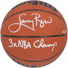 Мяч Larry Bird Boston Celtics Autographed Fanatics Authentic Wilson Official Game with '3x NBA Champ' Inscription - Limited Edition #33 of 133