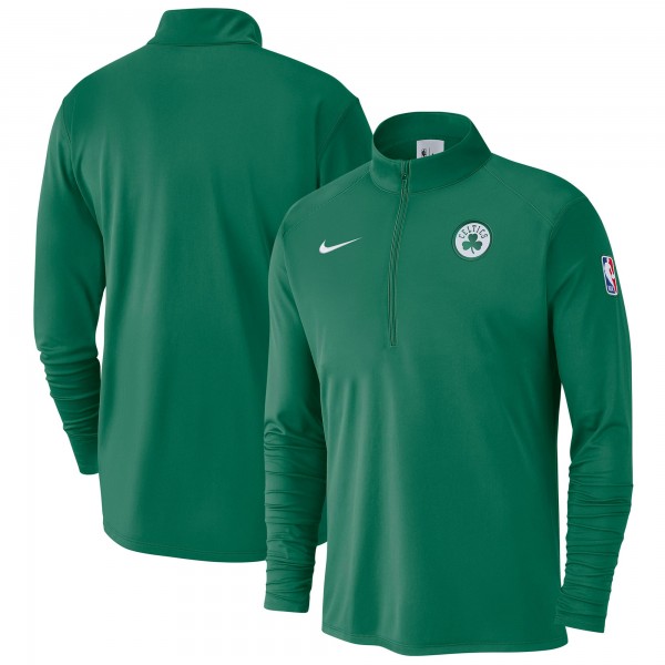 Кофта на короткой молнии Boston Celtics Nike 2024/25 Courtside Performance - Kelly Green