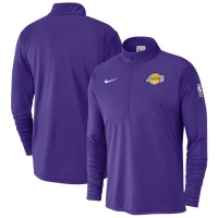 Кофта на короткой молнии Los Angeles Lakers Nike 2024/25 Courtside Performance - Purple