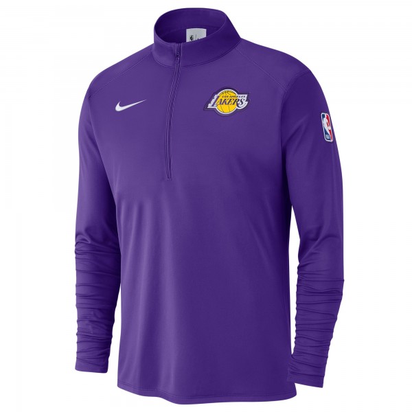 Кофта на короткой молнии Los Angeles Lakers Nike 2024/25 Courtside Performance - Purple