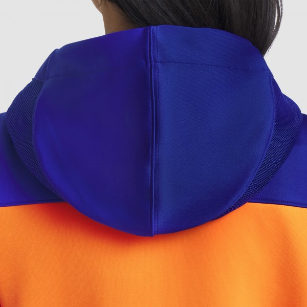 Толстовка на молнии New York Knicks Nike Authentic On-Court Showtime Performance - Blue