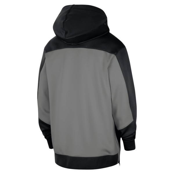 Толстовка Brooklyn Nets Nike Black Authentic On-Court Showtime Performance Full-Zip