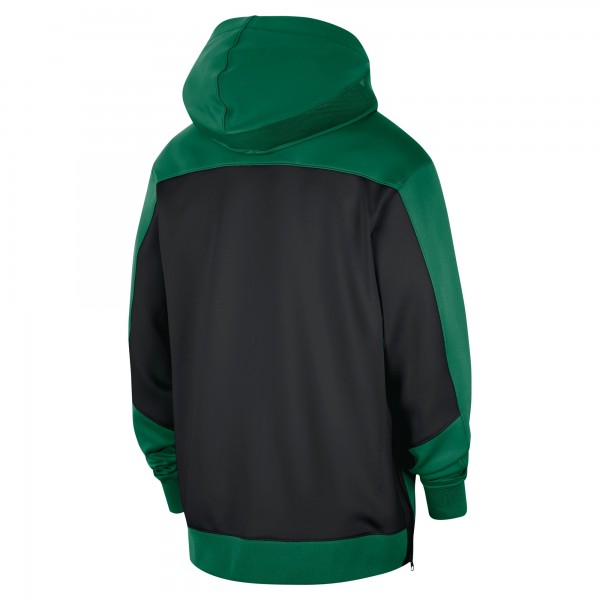 Толстовка на молнии Boston Celtics Nike Authentic On-Court Showtime Performance - Kelly Green