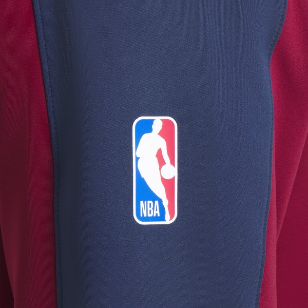 Толстовка на молнии Denver Nuggets Nike Navy Authentic On-Court Showtime Performance