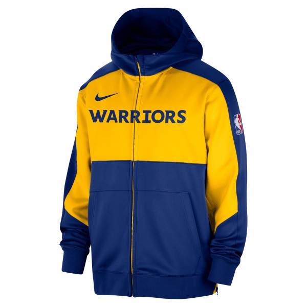 Толстовка на молнии Golden State Warriors Nike Authentic On-Court Showtime Performance - Royal