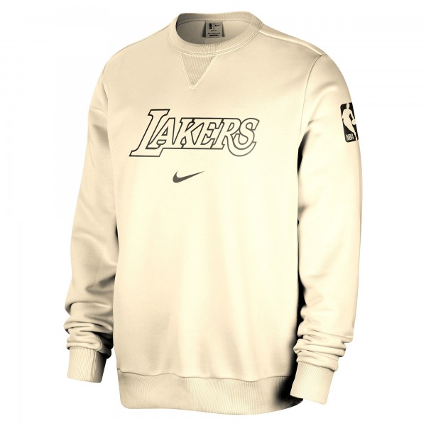 Кофта Los Angeles Lakers Nike Courtside Standard Issue Performance - Cream