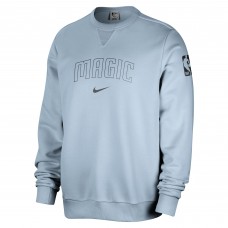 Orlando Magic Nike Light Blue Courtside Standard Issue Performance Pullover Sweatshirt