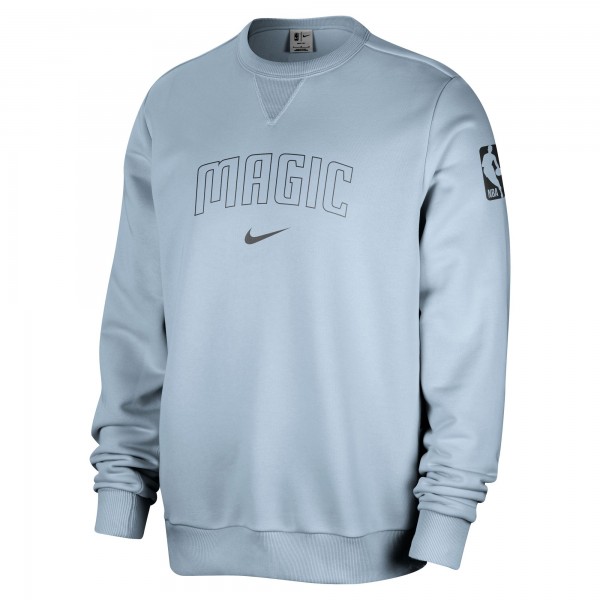 Orlando Magic Nike Light Blue Courtside Standard Issue Performance Pullover Sweatshirt