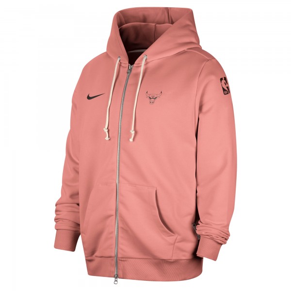Толстовка на молнии Chicago Bulls Nike Red Authentic Standard Issue