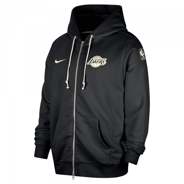 Толстовка на молнии Los Angeles Lakers Nike Authentic Standard Issue - Black
