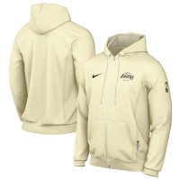 Толстовка на молнии Los Angeles Lakers Nike Authentic Standard Issue - Cream