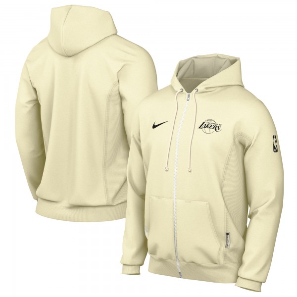 Толстовка на молнии Los Angeles Lakers Nike Authentic Standard Issue - Cream