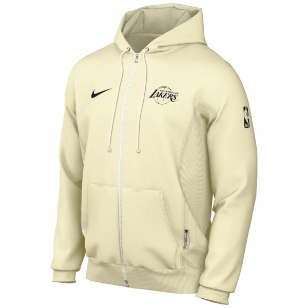 Толстовка на молнии Los Angeles Lakers Nike Authentic Standard Issue - Cream