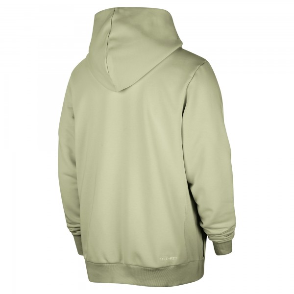 Толстовка на молнии Milwaukee Bucks Nike Authentic Standard Issue - Green