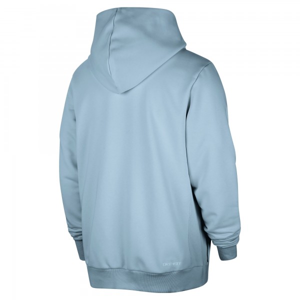 Толстовка на молнии New York Knicks Nike Authentic Standard Issue - Light Blue
