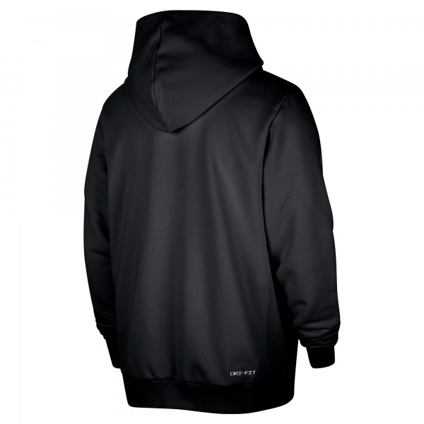 Толстовка на молнии Golden State Warriors Nike Authentic Standard Issue - Black