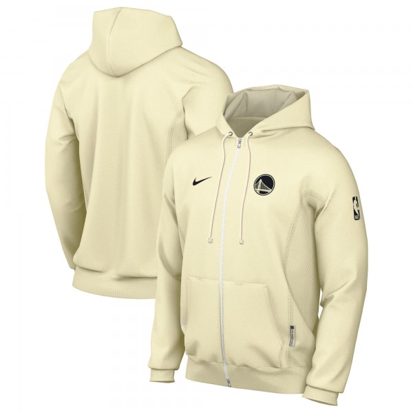 Толстовка на молнии Golden State Warriors Nike Gray Authentic Standard Issue Jacket