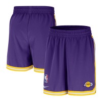 Шорты Los Angeles Lakers Nike Authentic Pre-Game Woven Performance - Purple