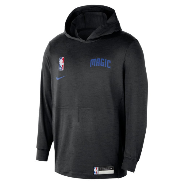 Толстовка Orlando Magic Nike Black 2024/25 On-Court Authentic Practice Yoga Restore Lightweight