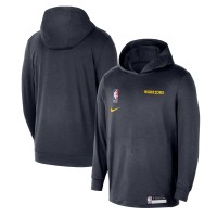 Толстовка Golden State Warriors Nike 2024/25 On-Court Authentic Practice Yoga Restore Lightweight - Navy