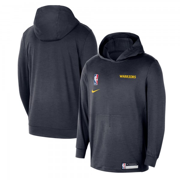 Толстовка Golden State Warriors Nike 2024/25 On-Court Authentic Practice Yoga Restore Lightweight - Navy