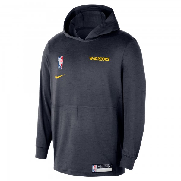 Толстовка Golden State Warriors Nike 2024/25 On-Court Authentic Practice Yoga Restore Lightweight - Navy