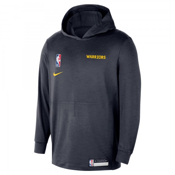 Толстовка Golden State Warriors Nike 2024/25 On-Court Authentic Practice Yoga Restore Lightweight - Navy
