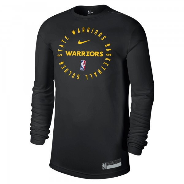 Футболка с длинным рукавом Golden State Warriors Nike 2024/25 Legend On-Court Practice - Black