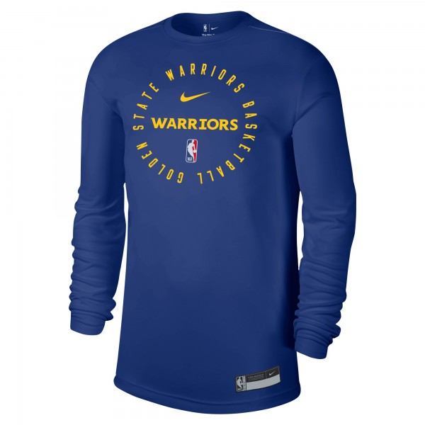 Футболка с длинным рукавом Golden State Warriors Nike 2024/25 Legend On-Court Practice - Royal