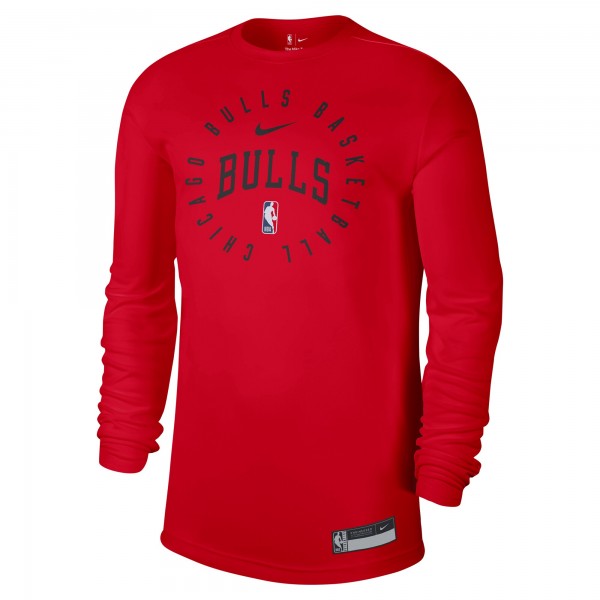 Футболка с длинным рукавом Chicago Bulls Nike 2024/25 Legend On-Court Practice - Red