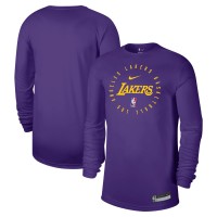 Футболка с длинным рукавом Los Angeles Lakers Nike 2024/25 Legend On-Court Practice - Purple