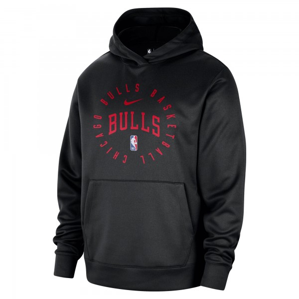 Толстовка Chicago Bulls Nike 2024/25 Spotlight On-Court Practice Performance - Black