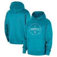 Толстовка Charlotte Hornets Jordan Brand 2024/25 Spotlight On-Court Practice Performance - Teal