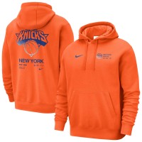 Толстовка New York Knicks Nike Courtside Club - Orange