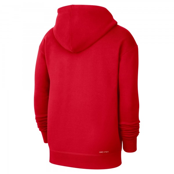 Atlanta Hawks Nike Red Courtside Standard Issue Premium Performance Pullover Hoodie