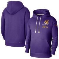 Толстовка Los Angeles Lakers Nike Courtside Standard Issue Premium Performance - Purple