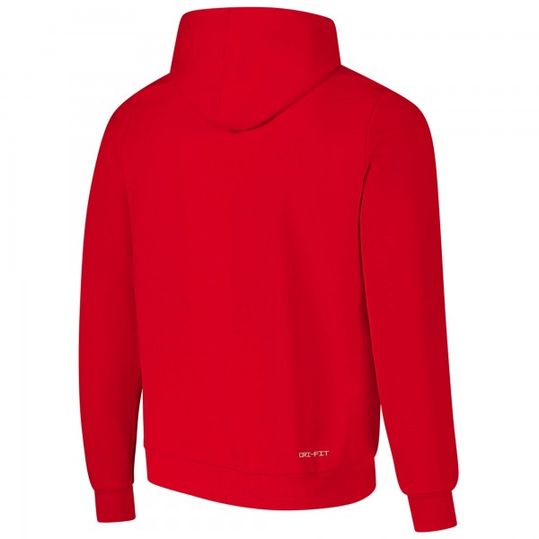 Толстовка Chicago Bulls Nike Red Courtside Standard Issue Premium Performance
