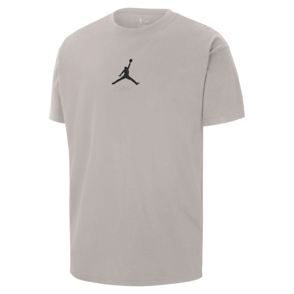 Футболка Brooklyn Nets Jordan Brand Stone Statement Edition Jumpman Flight Heavyweight
