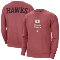 Кофта Atlanta Hawks Jordan Brand Courtside Statement Edition Heavyweight - Red