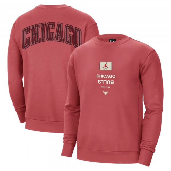 Кофта Chicago Bulls Jordan Brand Courtside Statement Edition Heavyweight - Red