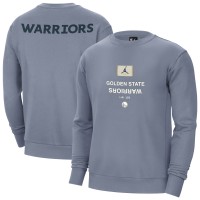 Кофта Golden State Warriors Jordan Brand Courtside Statement Edition Heavyweight - Blue