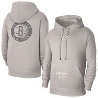 Толстовка Brooklyn Nets Jordan Brand Courtside Statement Edition - Heather Gray