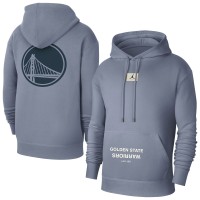 Толстовка Golden State Warriors Jordan Brand Courtside Statement Edition - Gray
