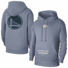 Толстовка Golden State Warriors Jordan Brand Courtside Statement Edition - Gray