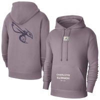 Толстовка Charlotte Hornets Jordan Brand Courtside Statement Edition - Purple