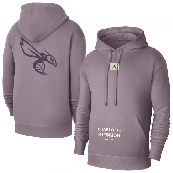 Толстовка Charlotte Hornets Jordan Brand Courtside Statement Edition - Purple