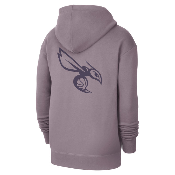 Толстовка Charlotte Hornets Jordan Brand Purple Courtside Statement Edition