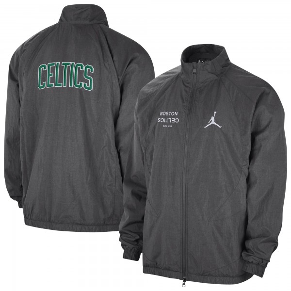 Кофта на молнии Boston Celtics Jordan Brand Courtside Statement Edition Jumpman Jam - Gray