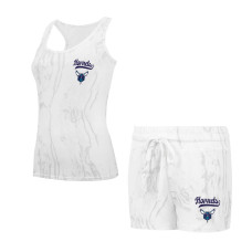 Женская пижама Charlotte Hornets Concepts Sport White Quartz Tank