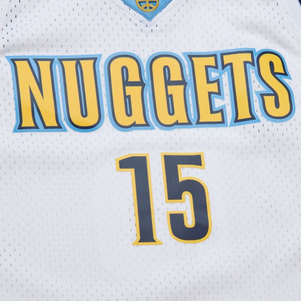 Джерси Denver Nuggets Nikola Jokic Mitchell & Ness White 2016/17 Throwback Swingman